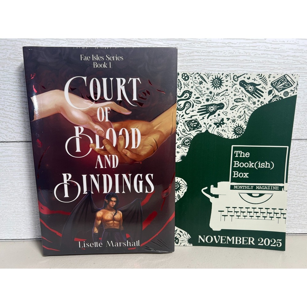 Court of Blood and Bindings Lisette Marshall Bookish Box Luxe Signed Edition
